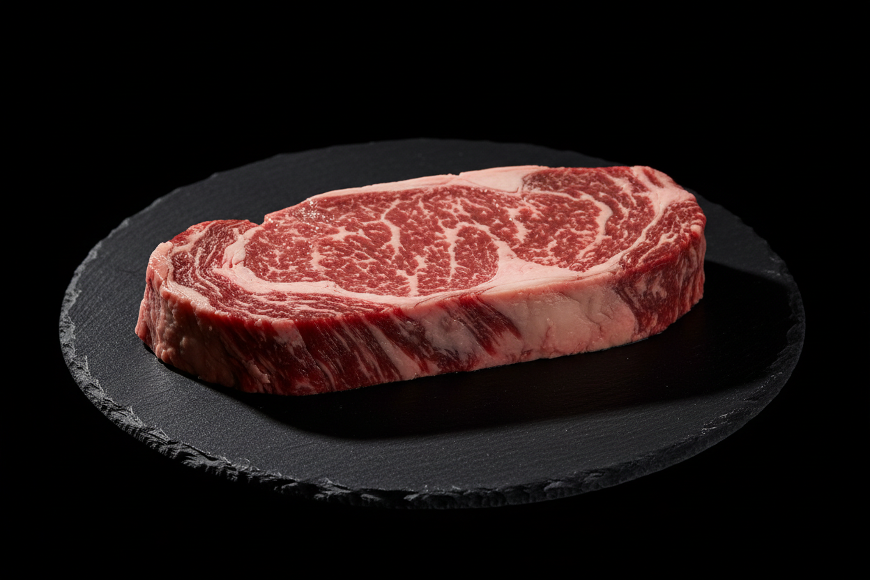 Delmonico black background